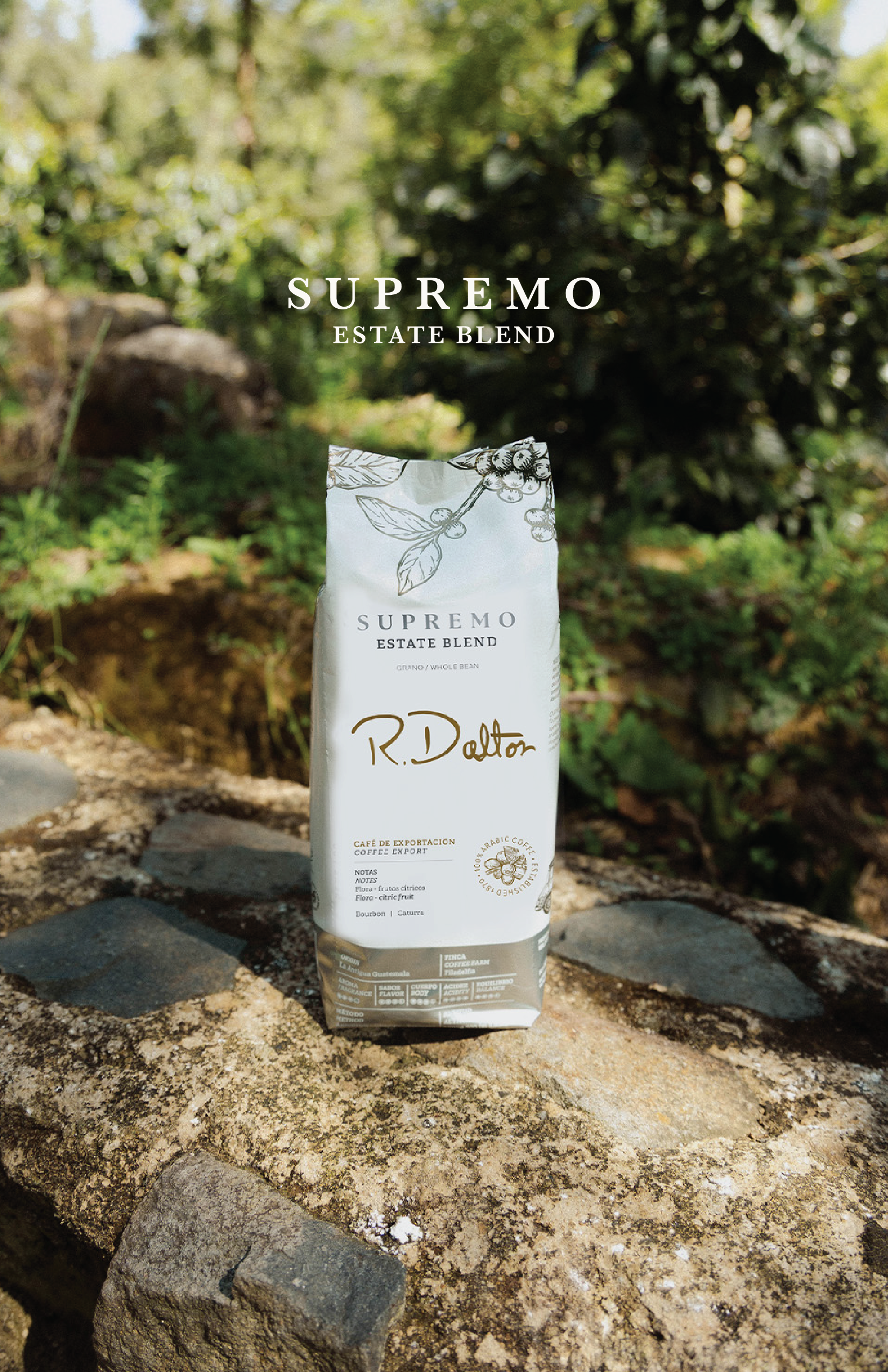 2) R. Dalton Coffee Supremo Estate Blend Coffee - 340g