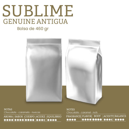5) Sublime Genuine Antigua - 460g - Empaque Institucional