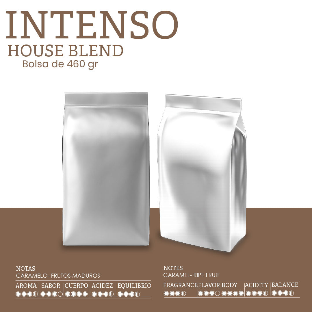 7) Intenso House Blend - 460g - Empaque Institucional