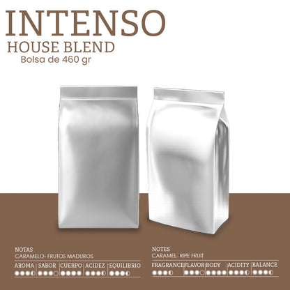 7) Intenso House Blend - 460g - Empaque Institucional